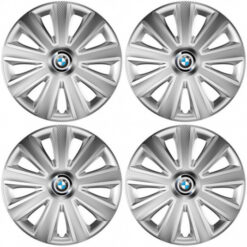 Puklice pre BMW 14 Aviator carbon RC silver Versaco Tuning.Cool