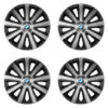 Puklice pre BMW 14 Aviator carbon silver&black Versaco Tuning.Cool