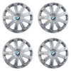 Puklice pre BMW 14 Evo silver Versaco Tuning.Cool