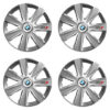 Puklice pre BMW 16 GTX CARBON silver Versaco Tuning.Cool