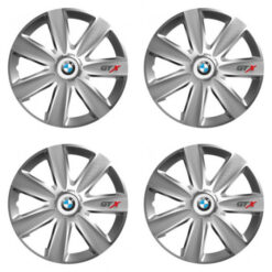 Puklice pre BMW 16 GTX CARBON silver Versaco Tuning.Cool