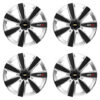 Puklice pre Chevrolet 15 GTX CARBON silver/black Versaco Tuning.Cool
