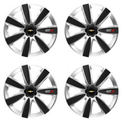 Puklice pre Chevrolet 15 GTX CARBON silver/black Versaco Tuning.Cool