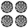 Puklice pre Chevrolet 16 Aviator carbon silver&black Versaco Tuning.Cool