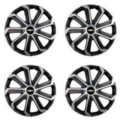 Puklice pre Chevrolet 16 Evo black&silver Versaco Tuning.Cool