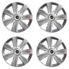 Puklice pre Chevrolet 16 GTX CARBON silver Versaco Tuning.Cool