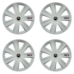Puklice pre Citroen 17 GTX carbon white Versaco Tuning.Cool