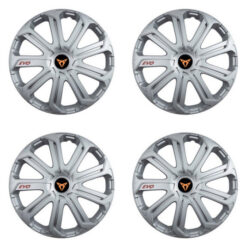 Puklice pre Cupra 14 Evo silver Versaco Tuning.Cool