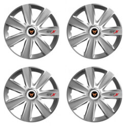 Puklice pre Cupra 14 GTX CARBON silver Versaco Tuning.Cool