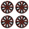 Puklice pre Cupra 14 RAPIDE red and black Versaco Tuning.Cool