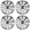 Puklice pre Dacia (nové logo) 14 Aviator carbon RC silver Versaco Tuning.Cool