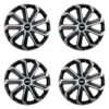 Puklice pre Dacia (nové logo) 16 Evo black&silver Versaco Tuning.Cool