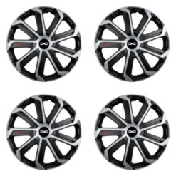 Puklice pre Dacia (nové logo) 16 Evo black&silver Versaco Tuning.Cool