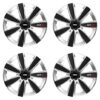 Puklice pre Dacia (nové logo) 16 GTX CARBON silver/black Versaco Tuning.Cool