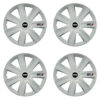 Puklice pre Dacia (nové logo) 17 GTX carbon white Versaco Tuning.Cool