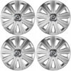 Puklice pre Dacia (staršie logo) 16 Aviator carbon RC 16 silver Versaco Tuning.Cool