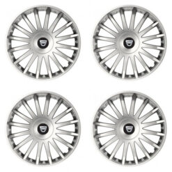 Puklice pre Dacia (staršie logo) 16 CRYSTAL silver Versaco Tuning.Cool