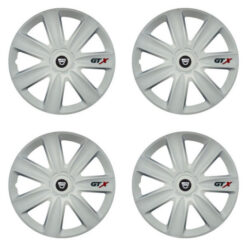 Puklice pre Dacia (staršie logo) 17 GTX carbon white Versaco Tuning.Cool