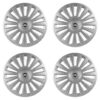 Puklice pre Fiat (čierny) 14 Luxury Versaco Tuning.Cool