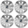 Puklice pre Ford 14 Aviator carbon RC silver Versaco Tuning.Cool