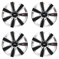 Puklice pre Ford 15 GTX CARBON silver/black Versaco Tuning.Cool