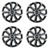 Puklice pre Ford 16 Evo black&silver Versaco Tuning.Cool