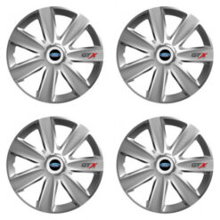 Puklice pre Ford 16 GTX CARBON silver Versaco Tuning.Cool