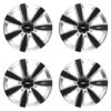 Puklice pre Ford 16 GTX CARBON silver/black Versaco Tuning.Cool