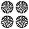 Puklice pre Honda 14 Aviator carbon silver&black Versaco Tuning.Cool