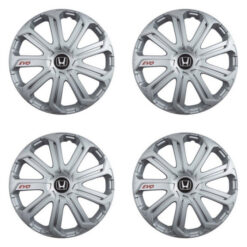 Puklice pre Honda 14 Evo silver Versaco Tuning.Cool