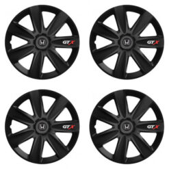 Puklice pre Honda 14 GTX CARBON black Versaco Tuning.Cool