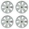 Puklice pre Honda 16 GTX carbon white Versaco Tuning.Cool