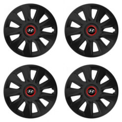 Puklice pre Hyundai 15 STRATOS RR black Versaco Tuning.Cool