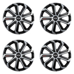Puklice pre Hyundai 16 Evo black&silver Versaco Tuning.Cool
