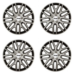 Puklice pre Jeep 14 Dakar NC silver and black Versaco Tuning.Cool