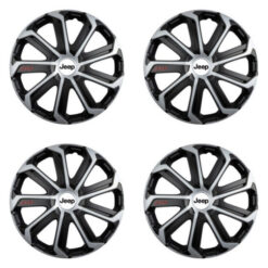 Puklice pre Jeep 15 Evo black&silver Versaco Tuning.Cool