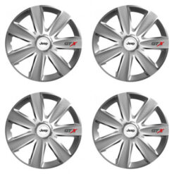 Puklice pre Jeep 16 GTX CARBON silver Versaco Tuning.Cool