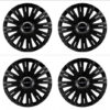 Puklice pre Kia (nové logo) 14 ACTIVE RC BLACK Versaco Tuning.Cool