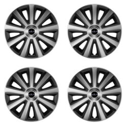 Puklice pre Kia (nové logo) 14 Aviator carbon silver&black Versaco Tuning.Cool