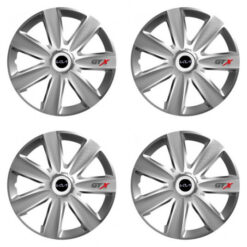 Puklice pre Kia (nové logo) 14 GTX CARBON silver Versaco Tuning.Cool