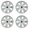 Puklice pre Kia (nové logo) 15 GTX carbon white Versaco Tuning.Cool