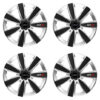 Puklice pre Kia (nové logo) 16 GTX CARBON silver/black Versaco Tuning.Cool