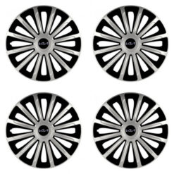 Puklice pre Kia (nové logo) 16 TREND silver and black Versaco Tuning.Cool