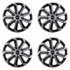 Puklice pre Kia (staršie logo) 15 Evo black&silver Versaco Tuning.Cool