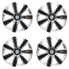 Puklice pre Lada 15 GTX CARBON silver/black Versaco Tuning.Cool