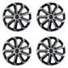 Puklice pre Mazda 15 Evo black&silver Versaco Tuning.Cool