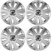 Puklice pre Mercedes 15 Aviator carbon silver Versaco Tuning.Cool