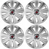 Puklice pre Mitsubishi (červené) 14 Aviator carbon RC silver Versaco Tuning.Cool