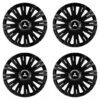Puklice pre Mitsubishi (strieborné) 14 ACTIVE RC BLACK Versaco Tuning.Cool