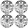 Puklice pre Mitsubishi (strieborné) 14 Aviator carbon RC silver Versaco Tuning.Cool